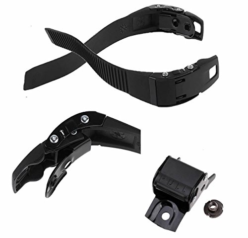 2 Pieces Replacements Inline Roller Skating Shoes Energy Strap With Screws Nuts Accessory Part - Thumbnail 3