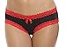 Sofishie Sexy V-Back Open Crotch Panties - Red - Large