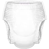 COVIDIEN70074A Curity Youth Pants, Large, 65 lb. - 85 lb. Capacity (Pack of 14),White