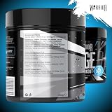Warrior Rage Pre Workout Powder 392g 45 Servings Blue Raz 300mg Caffeine view 7