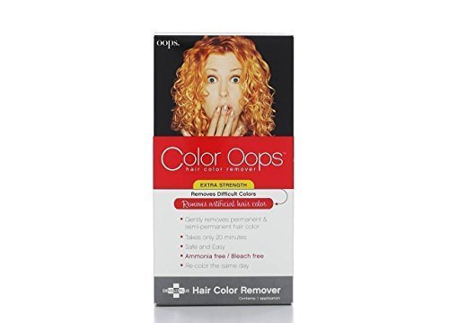 Color Oops Hair Color Remover Extra Strength 1 Application (1PCS)