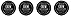 American Crew Heavy Hold Pomade (4 pack) 3 oz/each