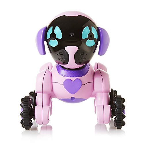 image for WowWee Chippies Robot Toy Dog - Chippette (Pink), Chippette - Pink