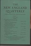 The New England Quarterly Vol. LXXII Number 1 March, 1999