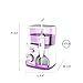 Professional Water Flosser Waterproof Dental Irrigator 10 Pulse Pressures 800 Capacity with 5 Jet Tips Plug-in Oral Care Cordless Flosser Purple WaterPulse