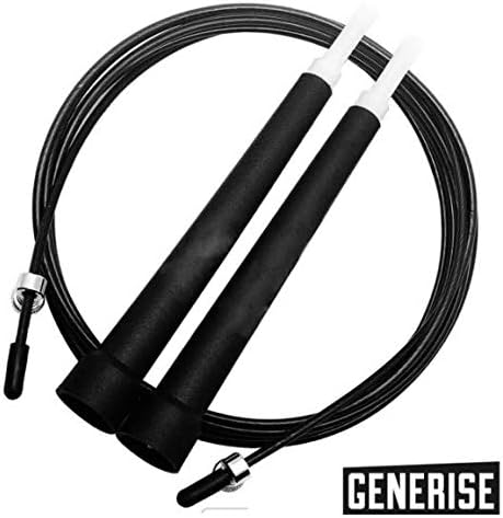 Generise Jump Rope Speed Skipping Rope for Fitness, Boxing, Crossfit & Conditioning