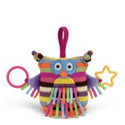 Jellycat Pink Hoot Owl Activity Toy - 6