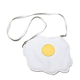 2016 New Arrival Women Poached Egg Messenger Bags Interesting Samll Omelette Cross body Irregular Phone Key Cases