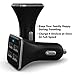 Car Charger 4 PORT USB HIGH SPEED POWERFUL 35 Watt Incl. LED Light Power Indicator output 5v / 6.8A MMOBIEL