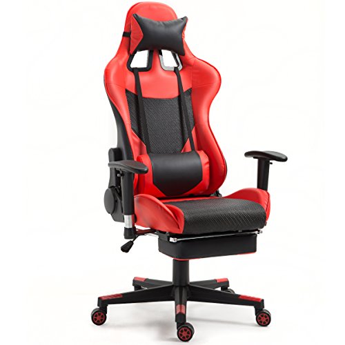 Giantex Gaming Chair Racing Style High Back Ergonomic Office Chair