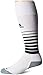 adidas Unisex Team Speed Soccer OTC Sock (1-Pair), White/Black, 5-8.5