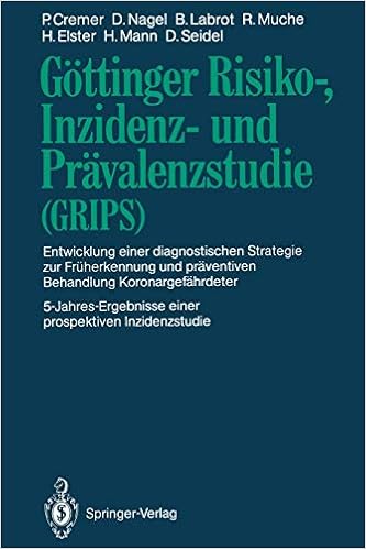 Gottinger Risiko Inzidenz Und Pravalenzstudie Grips Entwicklung Einer Diagnostischen Strategie Zur Fruherkennung Und Praventiven Behandlung Prospektiven Inzidenzstudie German Edition 9783642763243 Medicine Health Science Books Amazon Com