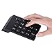 YOHOOLYO Wireless USB Numeric Keypad Mini Numpad 2.4G USB Number Pad Receiver for Laptop Desktop PC Notebook Black 18 Keys