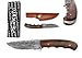 Price Cut - Handmade Damascus Hunting Knife - Full Tang - Outstanding Value
