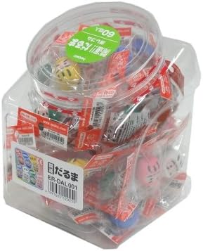 Iwako SCERDAL001 Good Luck Erasers, Pack of 60
