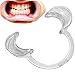 EZGO 20 Pack (10 Medium + 10 Large) C-Shape Cheek Retractor, Autoclavable Dental Mouth Opener, Disposable Dental Lip Retractor for Mouthguard Challenge Game