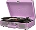 Crosley Cruiser Deluxe Vintage 3-Speed Bluetooth Suitcase Turntable, Lavenderthumb 2