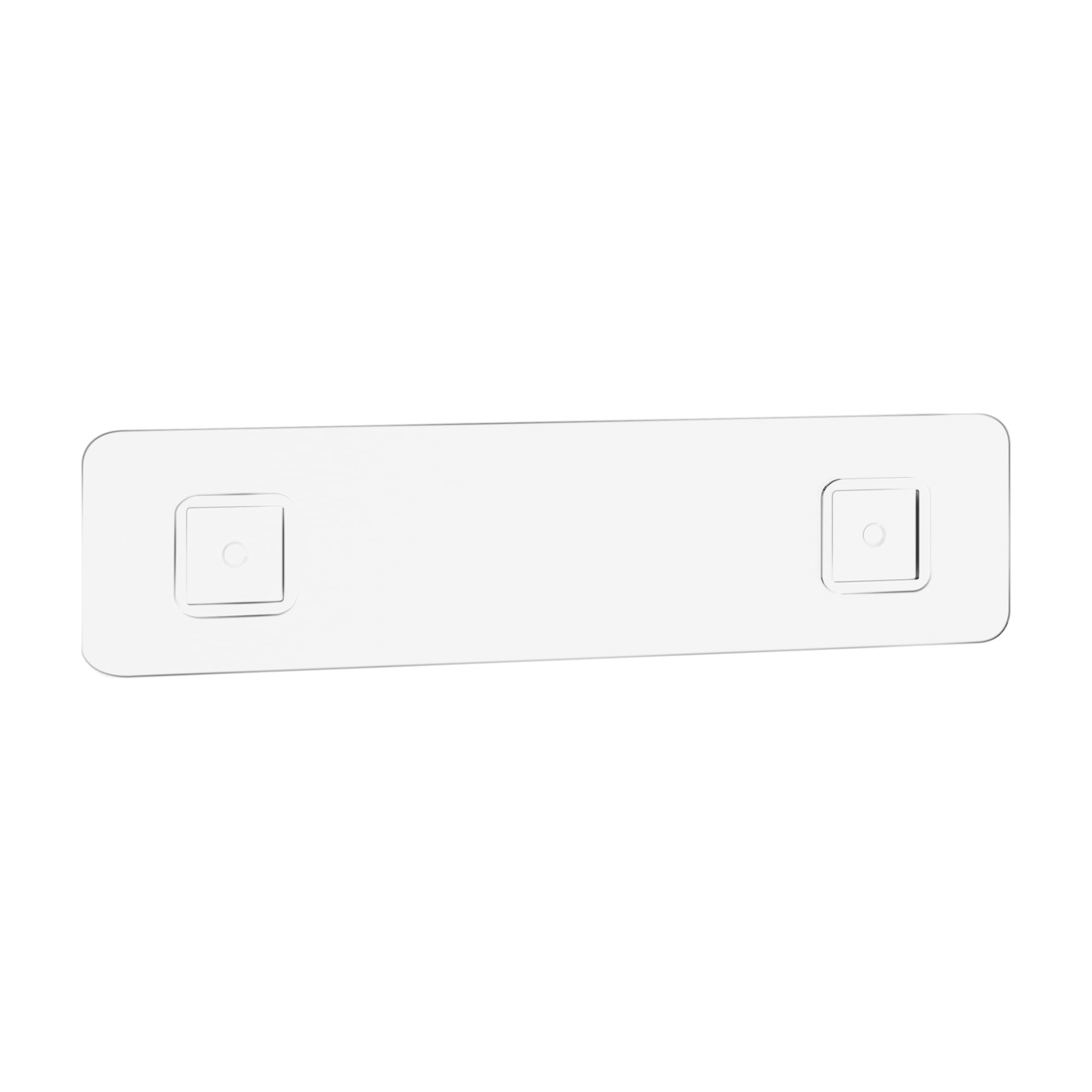 Photo 1 of Nieifi 4 Pack Transparent Adhesive Strip for Spice Rack Wall Mount, 9.45 x 2.36inches (24 x 6 cm)