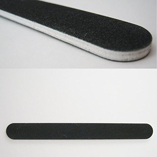 JOVANA New 10 Double Sided Nail File Black Lot Manicure Pedicure Tool Gift - Thumbnail 2
