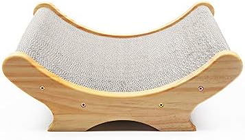 Gyz 猫のひっかき板 人気ブレゼント 猫のおもちゃ 段ボールの爪 掃除が簡単 Size A 猫の段ボール紙のベッド