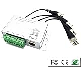 OdiySurveil(TM) 4-CH Passive HD Transceiver,BNC RJ45 UTP Cable Converter for 720P/1080P HD-CVI/TVI/AHD CCTV Camera