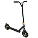 Xspec Aluminum Pro Stunt Dirt Kick Scooter Offroad Tires All Terrain Mountain, Matte Black & Gold, Oversized BMX Handlebars with 3-Bolt Clamp, Freestyle Fun Kids Outdoor Sports