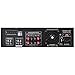 Home Audio Power Amplifier System – 300W 4 Channel Theater Power Stereo Sound Receiver Box Entertainment w/ USB, RCA, AUX, Mic w/ Echo, LED, Remote – For Speaker, iPhone, PA, Studio Use – Pyle PT390AUthumb 2