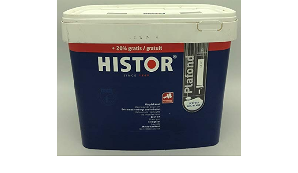 HISTOR Perfekt - Pintura para pared y techo, color blanco ...