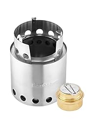 Solo Stove con copia de seguridad Alcohol quemador