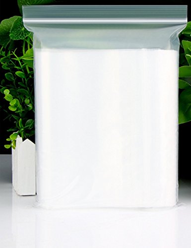 Wekoil Anti-Static Reclosable Poly Bags Poly Bags Size 15x20/6"x8",Clear Plastic 5.5Mil Thick Shipping Food Storage Electronic Accessories Industrial Package Wrapper Retail Bags - Thumbnail 5