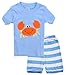 Boys' Pajamas 100% Cotton 2-Piece Shorts Suit Children Pjs Clothes Sets