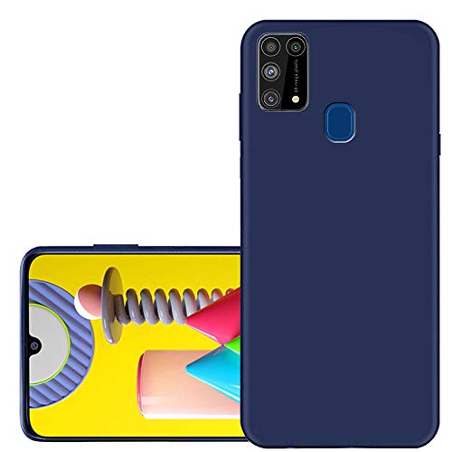 TheGiftKart Protective Sleek Samsung Galaxy M31 Back Cover Case | Soft Silicon Rubberised Matte Cover | Camera Protectio