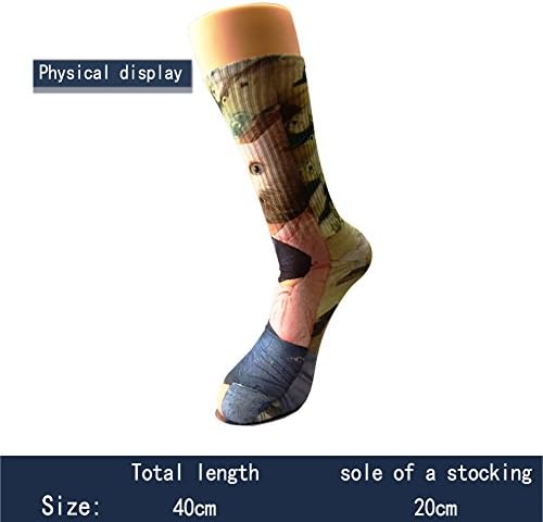 Moldova Flag Weave Unisex High Socks Novelty Design Casual Comfort Sock For Running Sports