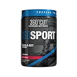 360SPORT- BCAA Branched Chain Amino Acid and MCT Oil Formula with Citrulline Malate for Optimal Athletic Performance and Recovery in Men and Women. Watermelon