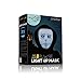 Halloween Light Up Mask EL Wire LED Mask with 3 Modes for Costume Party