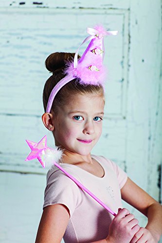 Pink Birthday Princess Wand, Headband & Tutu