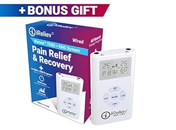 Amazon.com: iReliev TENS + EMS Combination Unit Muscle Stimulator for