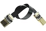 Black Slim Flat Short FFC HDMI 20CM FPV Flat HDMI Cable Standard HDMI full size HDMI normal HDMI to Standard HDMI for RED Blackmagic BMCC Sony FS7 Canon C300