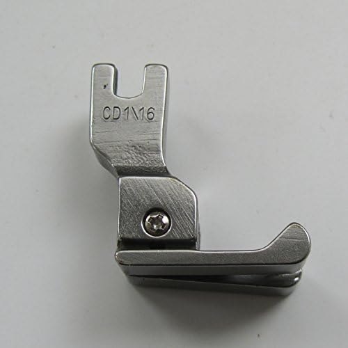 KUNPENG - #CD 1PCS Double Compensating Top-Stitching Presser Foot for Industrial Sewing Machines (Foot Size: 1/16(2mm))