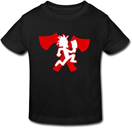 SHUA BABY Kid's Toddler Hatchetman Icp T-Shirt Age 2-6 Black 2 Toddler