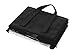 NZ home Insulated Cooler Bag and Food Warmer (Small, 2 pack) for Food Delivery & Grocery Shopping with Zippered Top, Black