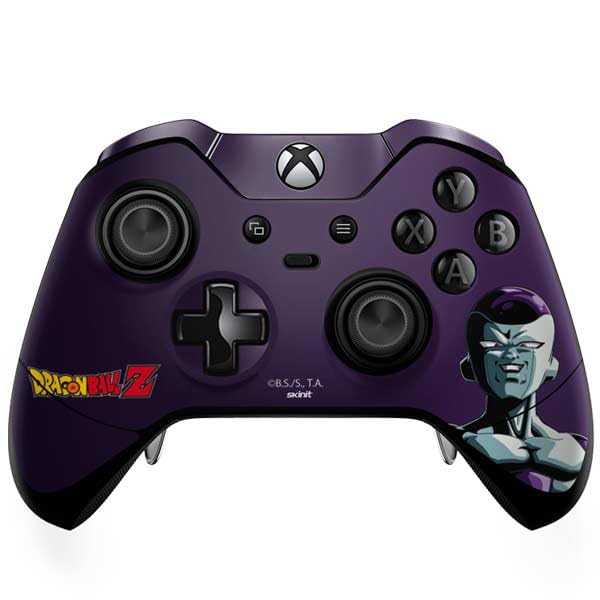 Skinit Decal Gaming Skin Compatible with Xbox One Elite Controller - Officially Licensed Dragon Ball Z Frieza Design