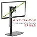 iKross Single Monitor Desk Mount with Free Stand Base/Tool Free Height Adjustment/Detachable VESA Plate for 13-27 inch LED/LCD VESA Screen