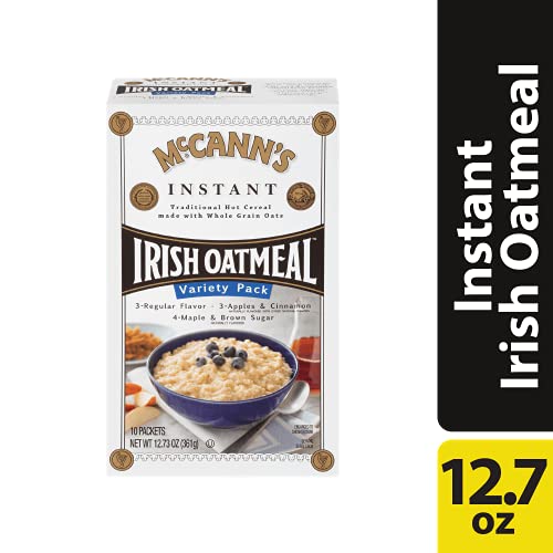 McCann's Instant Oatmeal, Three Flavor Variety Pack, 10 Count Pricepulse