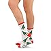 TeeHee Christmas Holiday 12-Pack Gift Socks for Women with Gift Box (Holiday-D)
