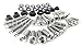 2001 2002 2003 GSX-R GSXR 600 2000-2003 GSXR 750 2001 2002 GSXR 1000 Fairings Bolts Screws Fasteners Kit Set Made in USA Silver