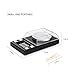 Digital Milligram Pocket Scales 0.001g x 50g, Newest High Precision Jewelry Scale Digital Weight, Mini LCD Pocket Lab Scale with Calibration Weights Tweezers and Weighing Pans