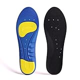 GAOAG Shock-absorptation Insole Orthotics Gel Shoes Insole Neutral Arch Replacement Shoe Insole/Insert for Men and Women