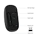 Vssoplor 8541645742 Wireless Mouse, 2.4G Slim Portable Computer Mice with Nano Receiver for Notebook, PC, Laptop, Computer-Black