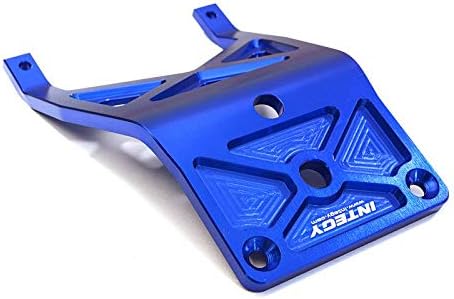 Integy RC Model Hop-ups C27637BLUE Billet Machined Alloy Front Skid Plate for Traxxas 1/10 Bigfoot 2WD Truck